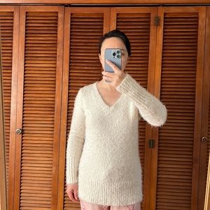 Abercrombie & Fitch, women V-neck, sweater, comfortable, size S, cozy, true size